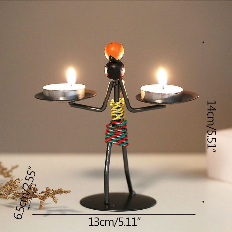 Nordic Metal Candlestick Nordic Metal Candlestick